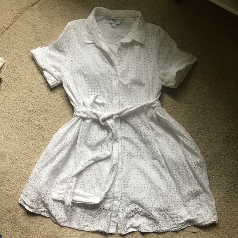Lisa Marie Fernandez for Target white eyelet dress